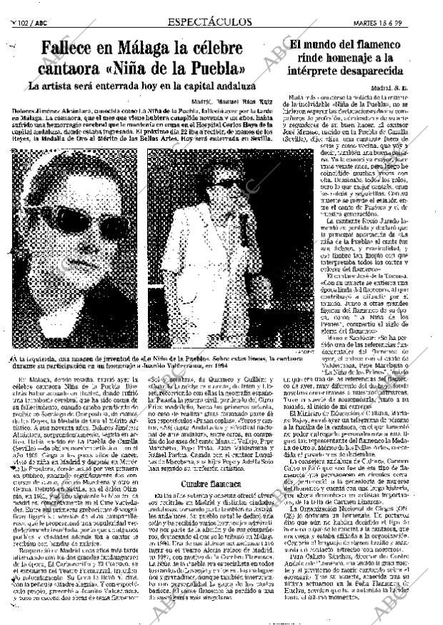 ABC MADRID 15-06-1999 página 102