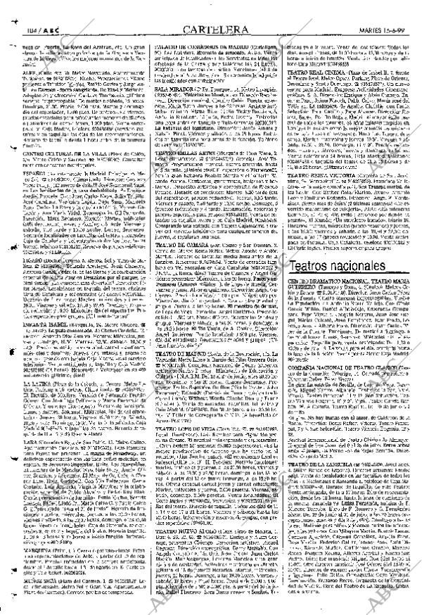 ABC MADRID 15-06-1999 página 104