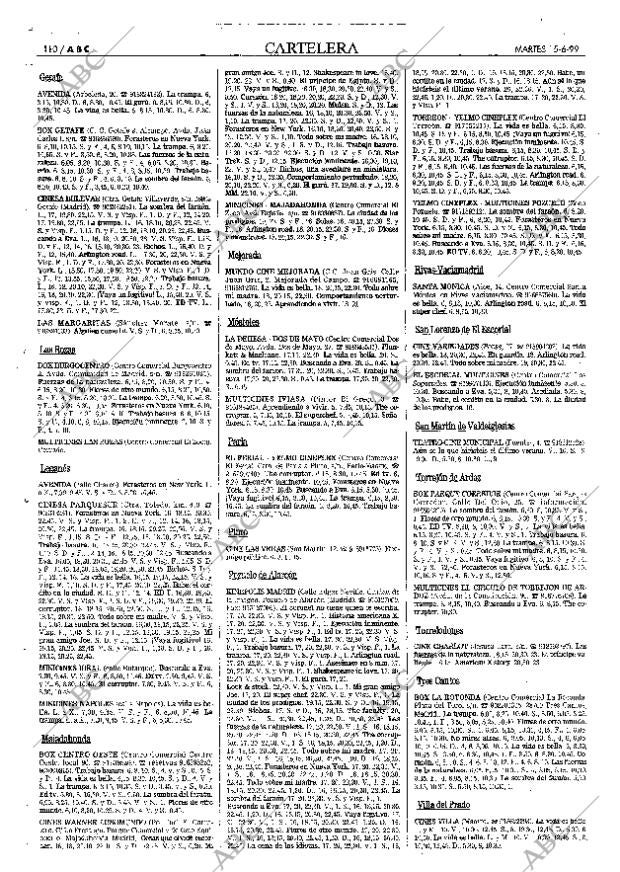 ABC MADRID 15-06-1999 página 110