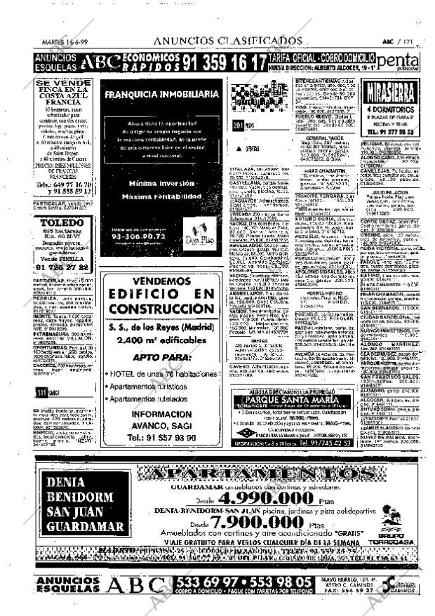 ABC MADRID 15-06-1999 página 121