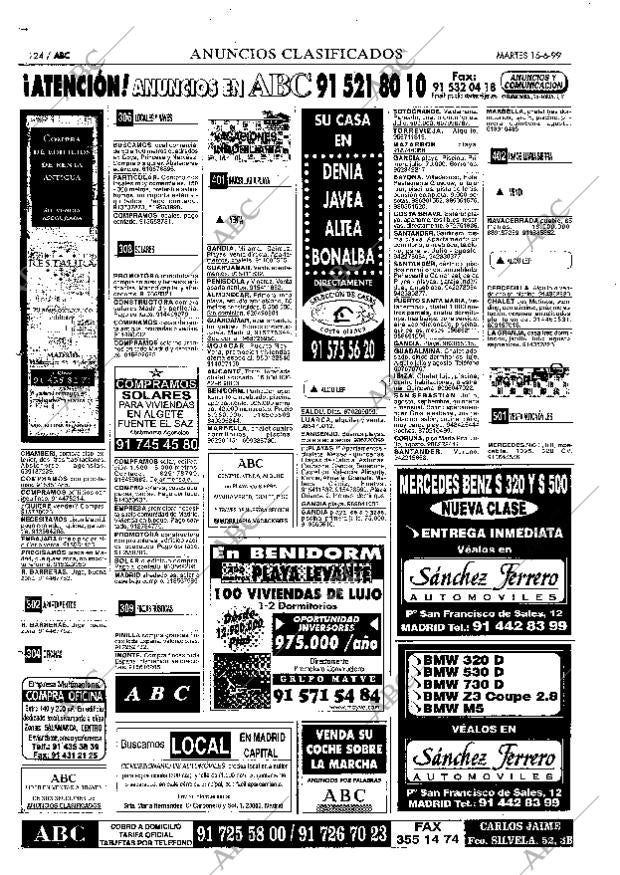ABC MADRID 15-06-1999 página 124
