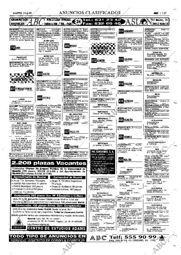 ABC MADRID 15-06-1999 página 127
