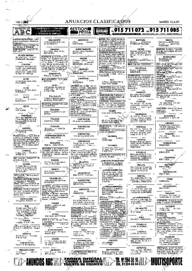 ABC MADRID 15-06-1999 página 130