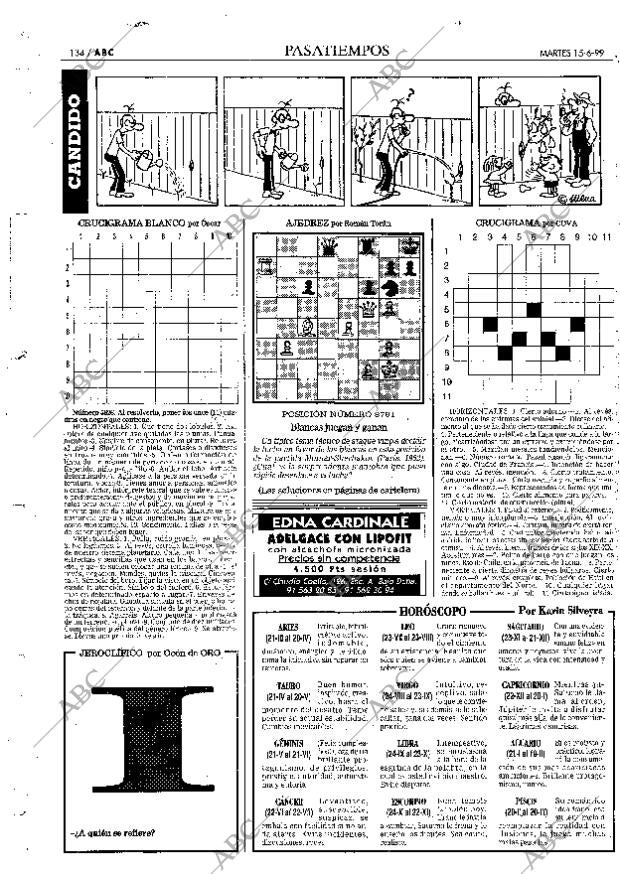 ABC MADRID 15-06-1999 página 134