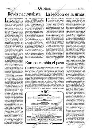 ABC MADRID 15-06-1999 página 15