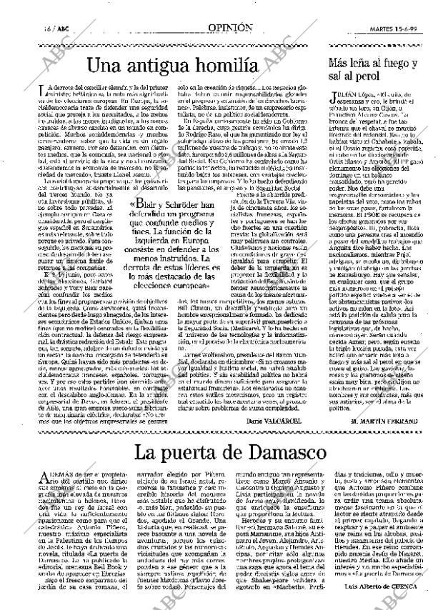 ABC MADRID 15-06-1999 página 16