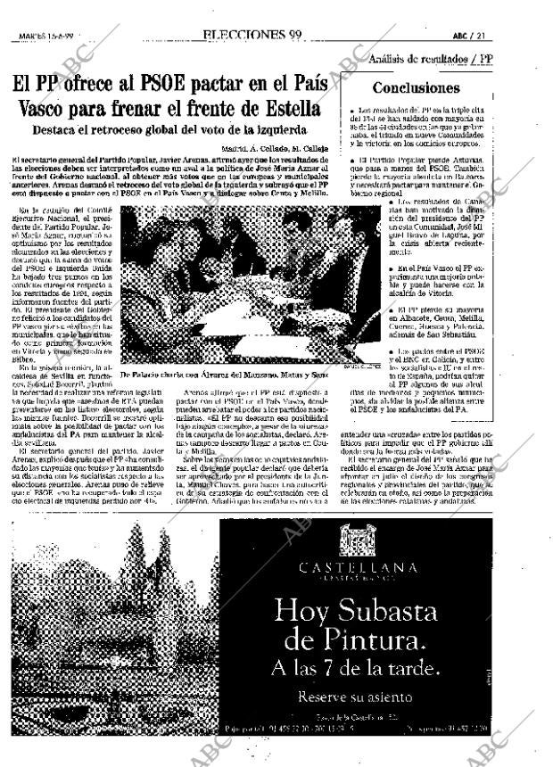 ABC MADRID 15-06-1999 página 21