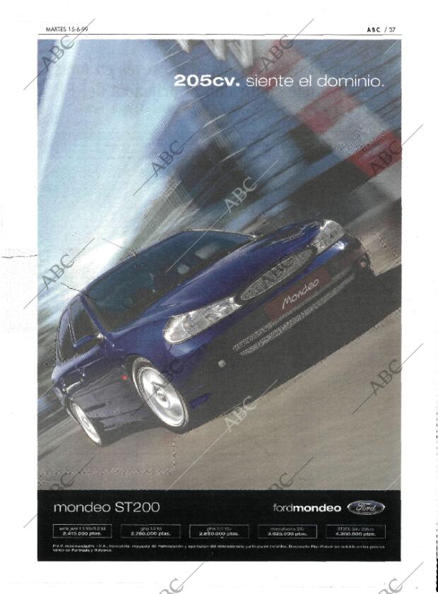 ABC MADRID 15-06-1999 página 37