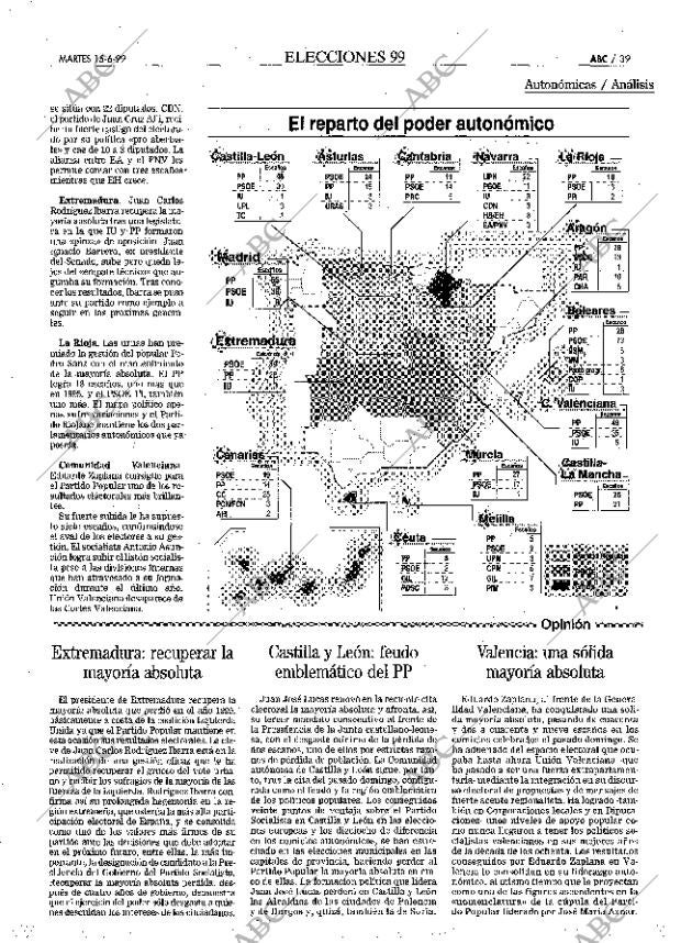 ABC MADRID 15-06-1999 página 39