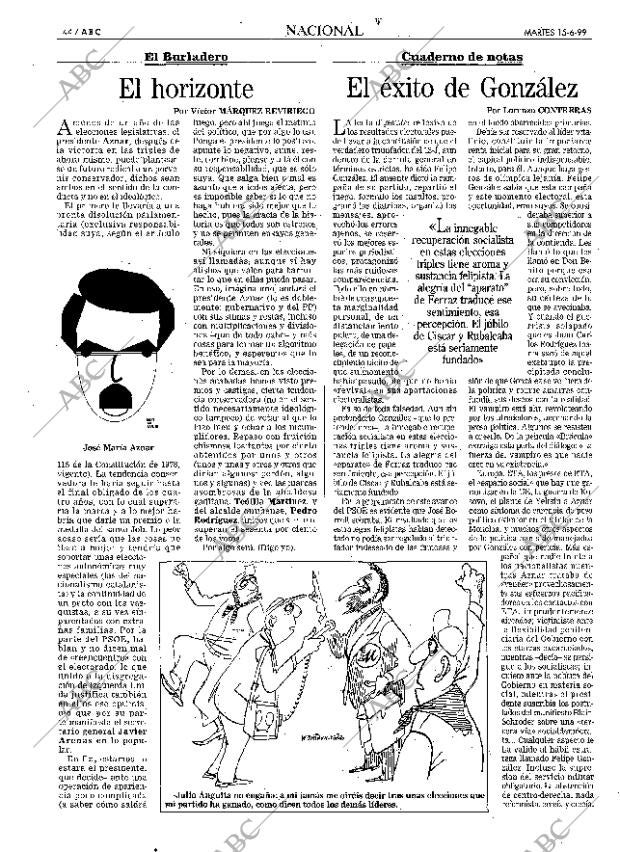 ABC MADRID 15-06-1999 página 44