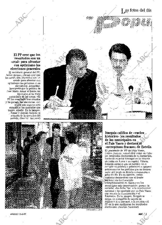 ABC MADRID 15-06-1999 página 5