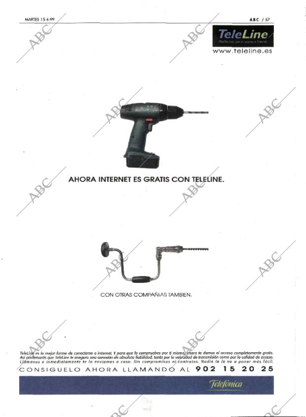 ABC MADRID 15-06-1999 página 57