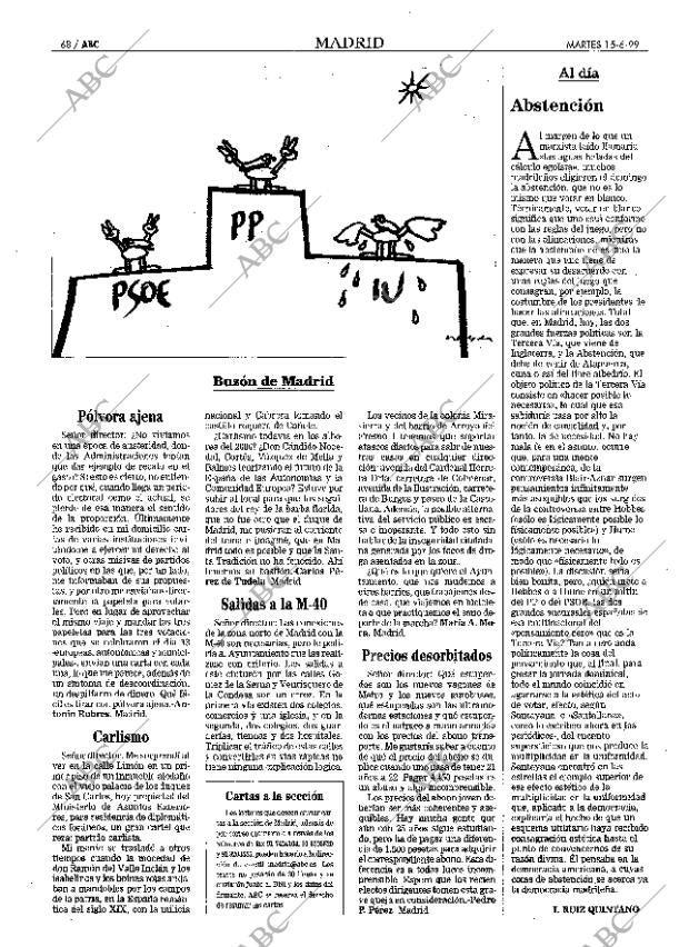 ABC MADRID 15-06-1999 página 68