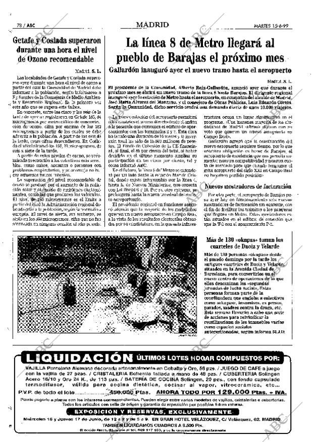 ABC MADRID 15-06-1999 página 78