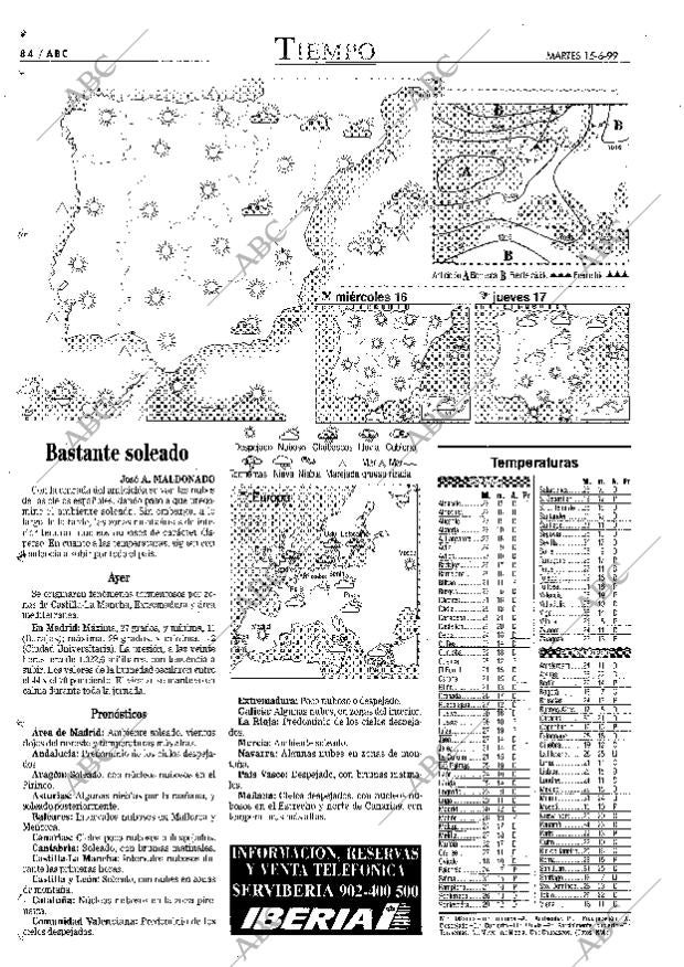 ABC MADRID 15-06-1999 página 84