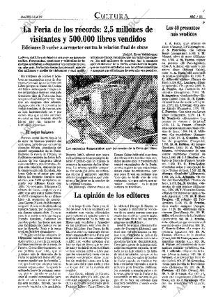 ABC MADRID 15-06-1999 página 85