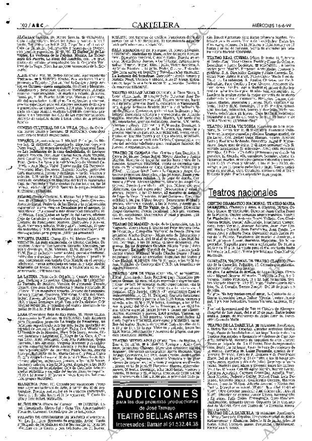 ABC MADRID 16-06-1999 página 102