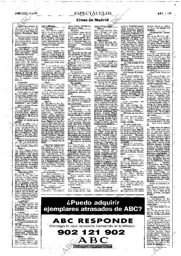 ABC MADRID 16-06-1999 página 109