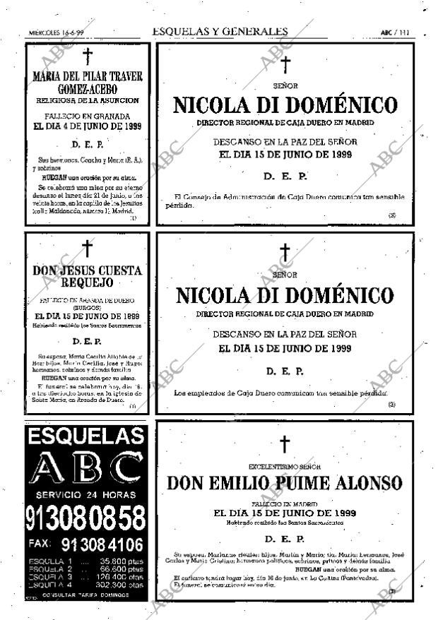 ABC MADRID 16-06-1999 página 111