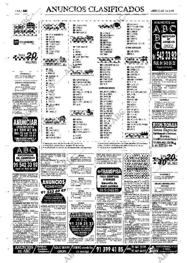 ABC MADRID 16-06-1999 página 114