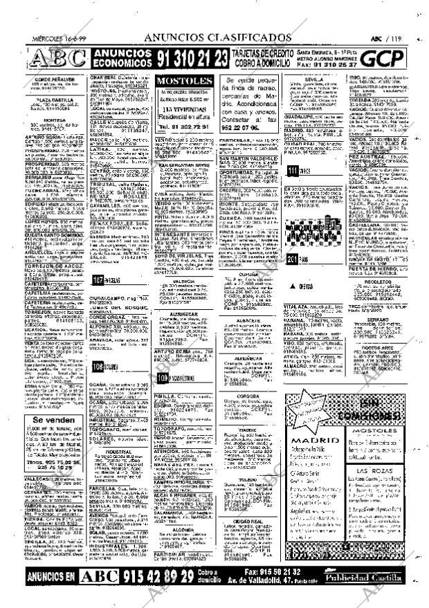 ABC MADRID 16-06-1999 página 119