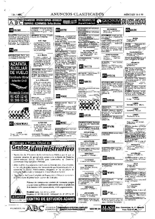 ABC MADRID 16-06-1999 página 126