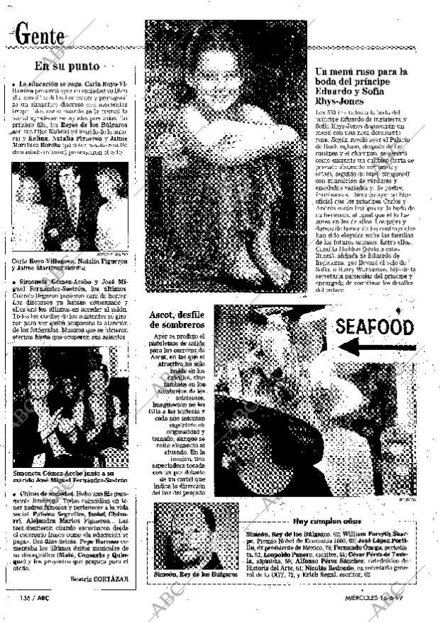 ABC MADRID 16-06-1999 página 136