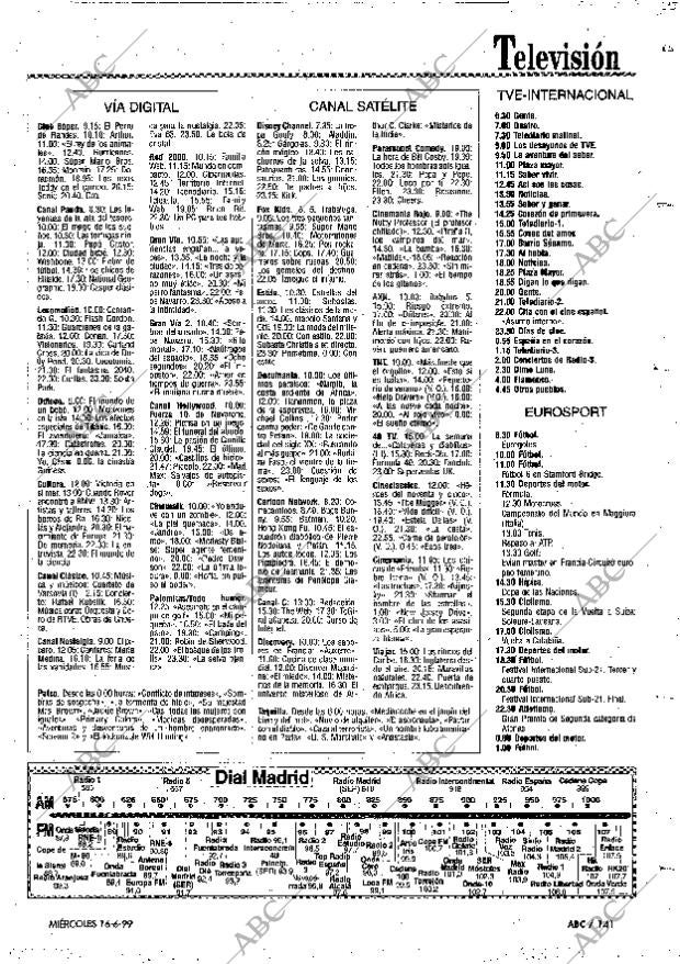 ABC MADRID 16-06-1999 página 141