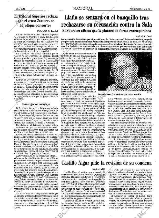 ABC MADRID 16-06-1999 página 26