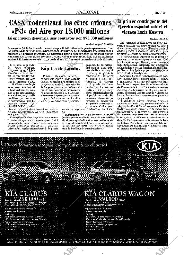 ABC MADRID 16-06-1999 página 29