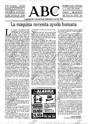 ABC MADRID 16-06-1999 página 3