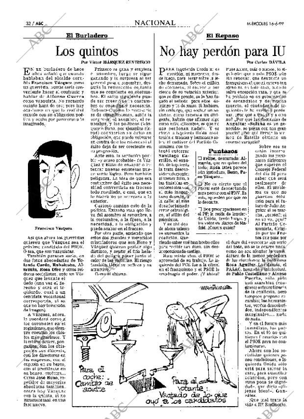 ABC MADRID 16-06-1999 página 32