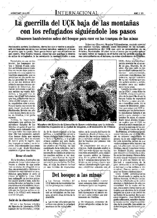 ABC MADRID 16-06-1999 página 33