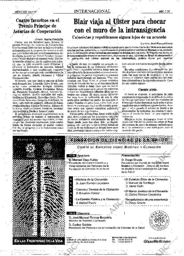 ABC MADRID 16-06-1999 página 39
