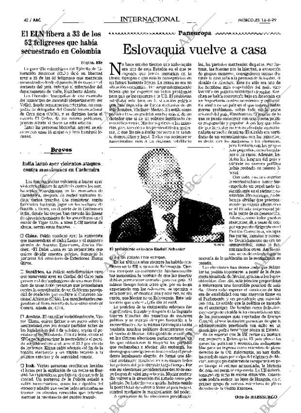 ABC MADRID 16-06-1999 página 42