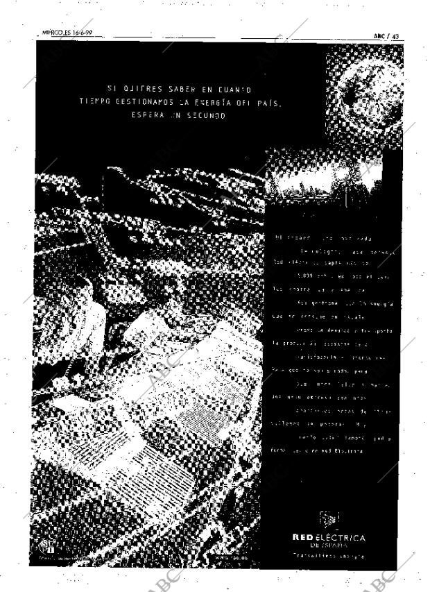 ABC MADRID 16-06-1999 página 43