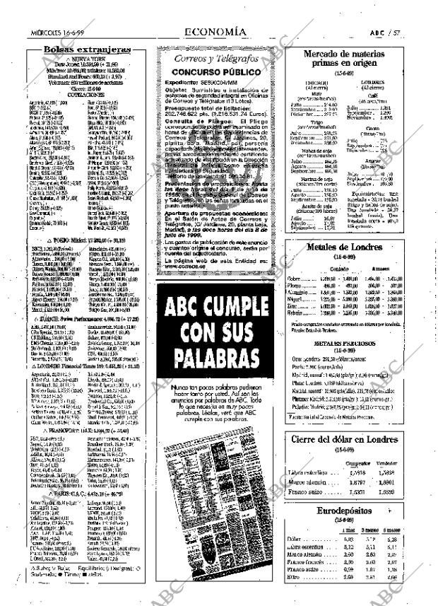 ABC MADRID 16-06-1999 página 57
