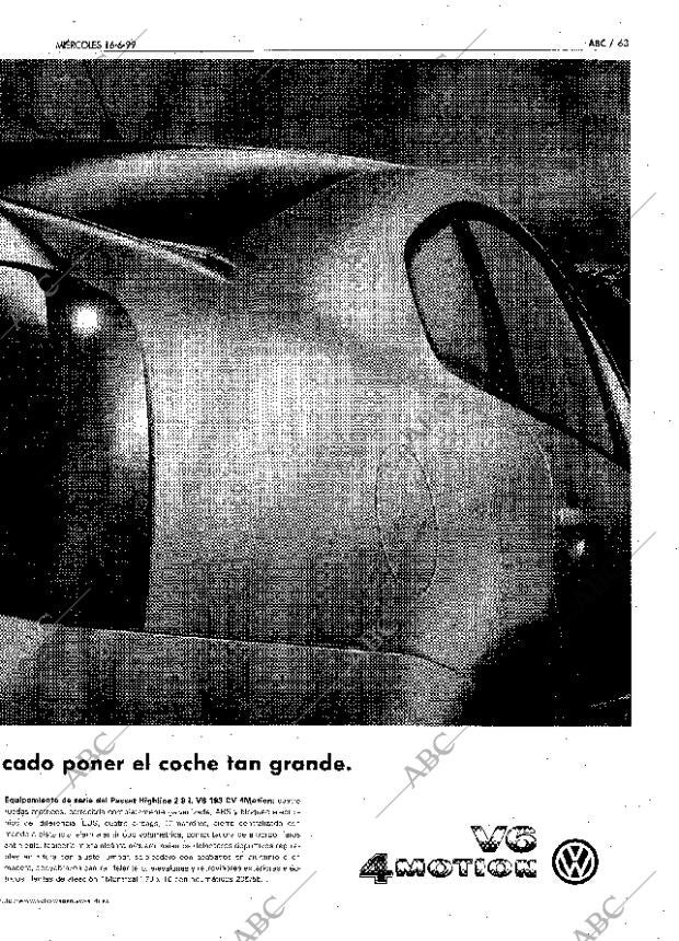 ABC MADRID 16-06-1999 página 63