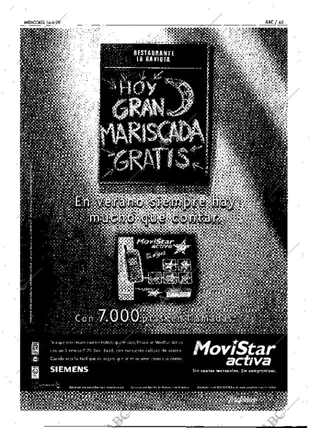ABC MADRID 16-06-1999 página 65