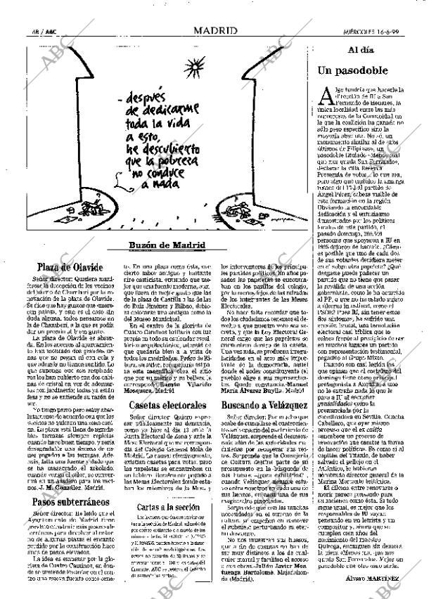 ABC MADRID 16-06-1999 página 68
