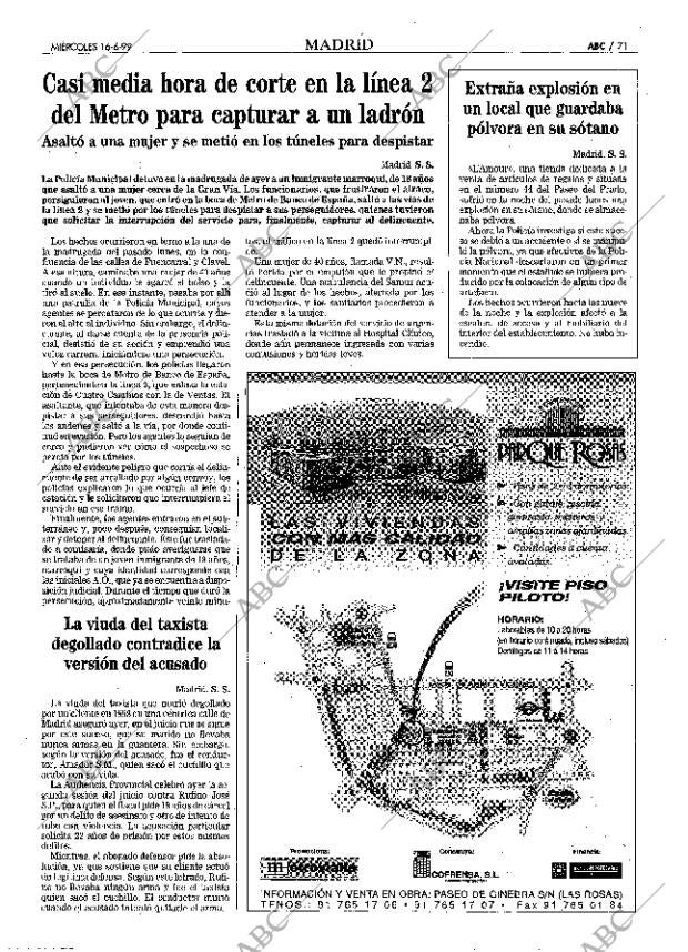 ABC MADRID 16-06-1999 página 71