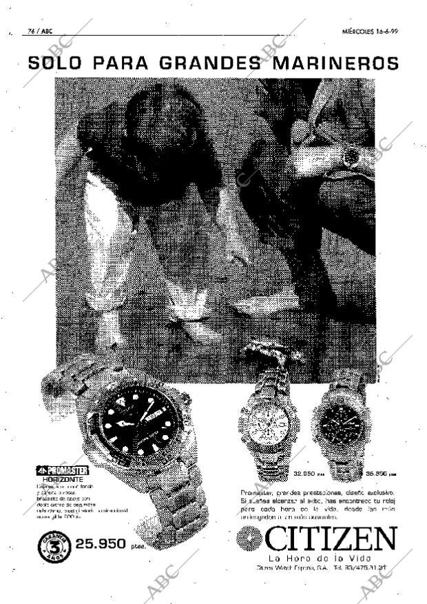 ABC MADRID 16-06-1999 página 76