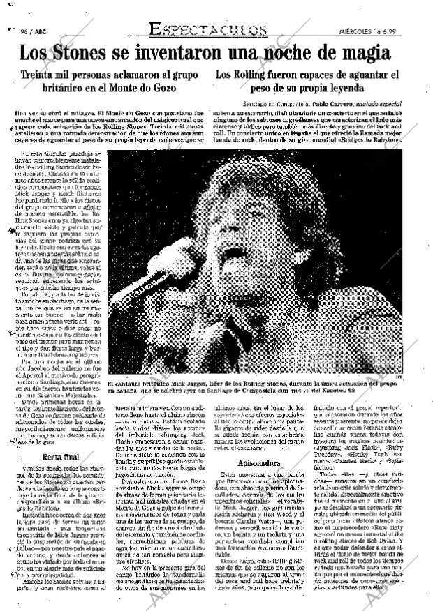 ABC MADRID 16-06-1999 página 98