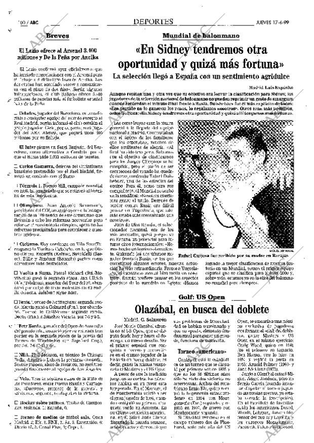 ABC MADRID 17-06-1999 página 100