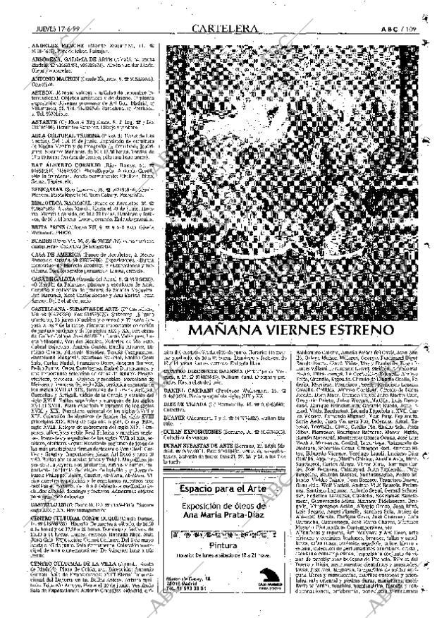 ABC MADRID 17-06-1999 página 109