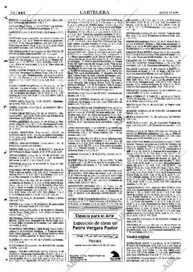 ABC MADRID 17-06-1999 página 112