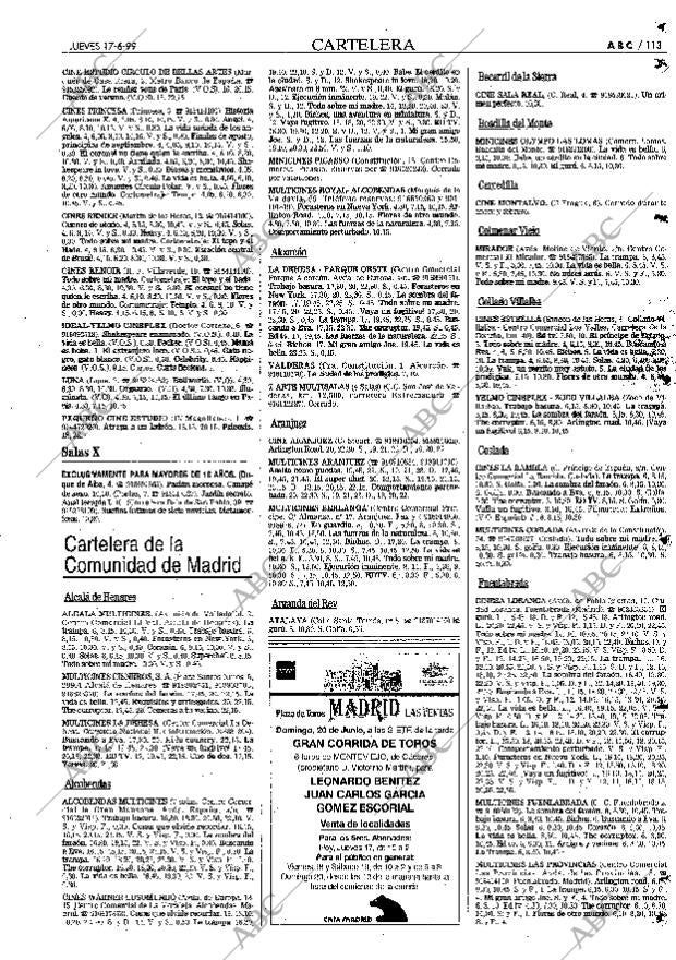 ABC MADRID 17-06-1999 página 113