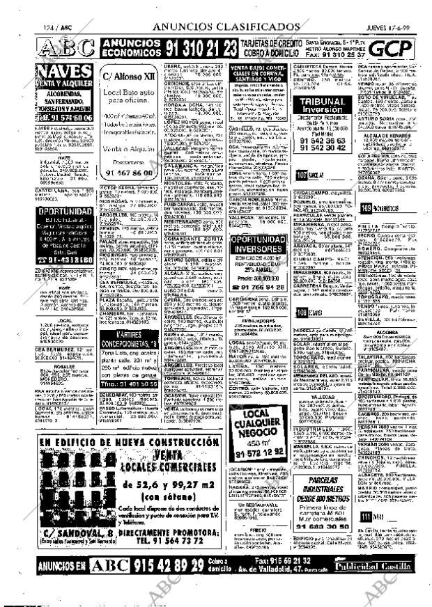 ABC MADRID 17-06-1999 página 124
