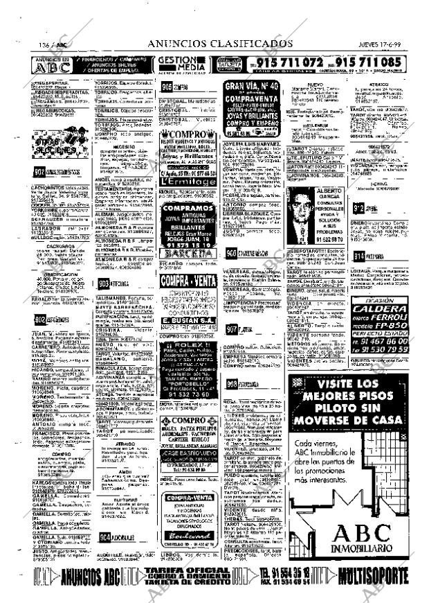 ABC MADRID 17-06-1999 página 136