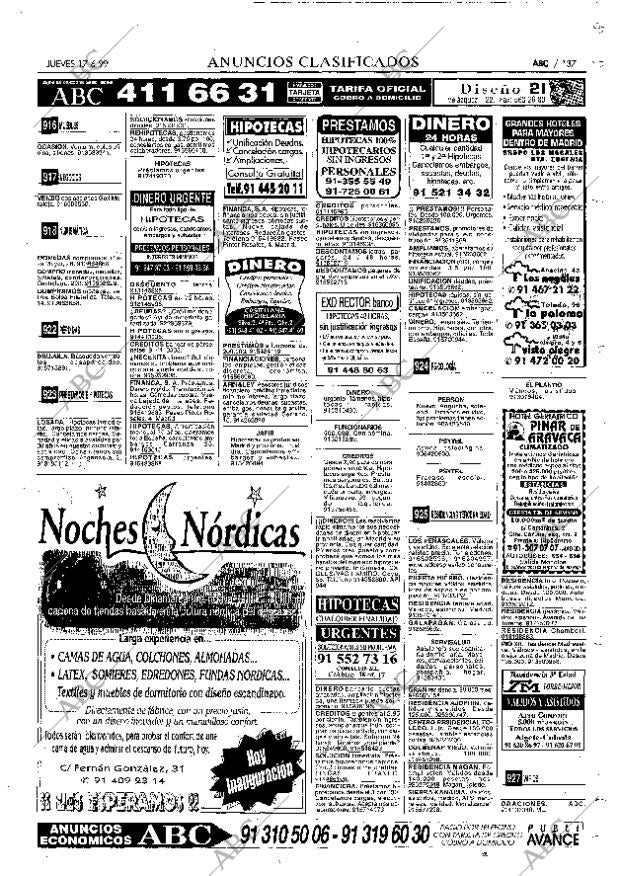 ABC MADRID 17-06-1999 página 137